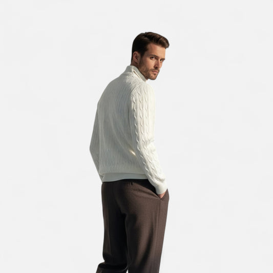 La Cartiera | Men’s Retro Loose-Fit Knit Pullover