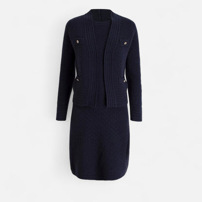 La Cartiera | Women’s Heritage Knit Cardigan and Dress Set