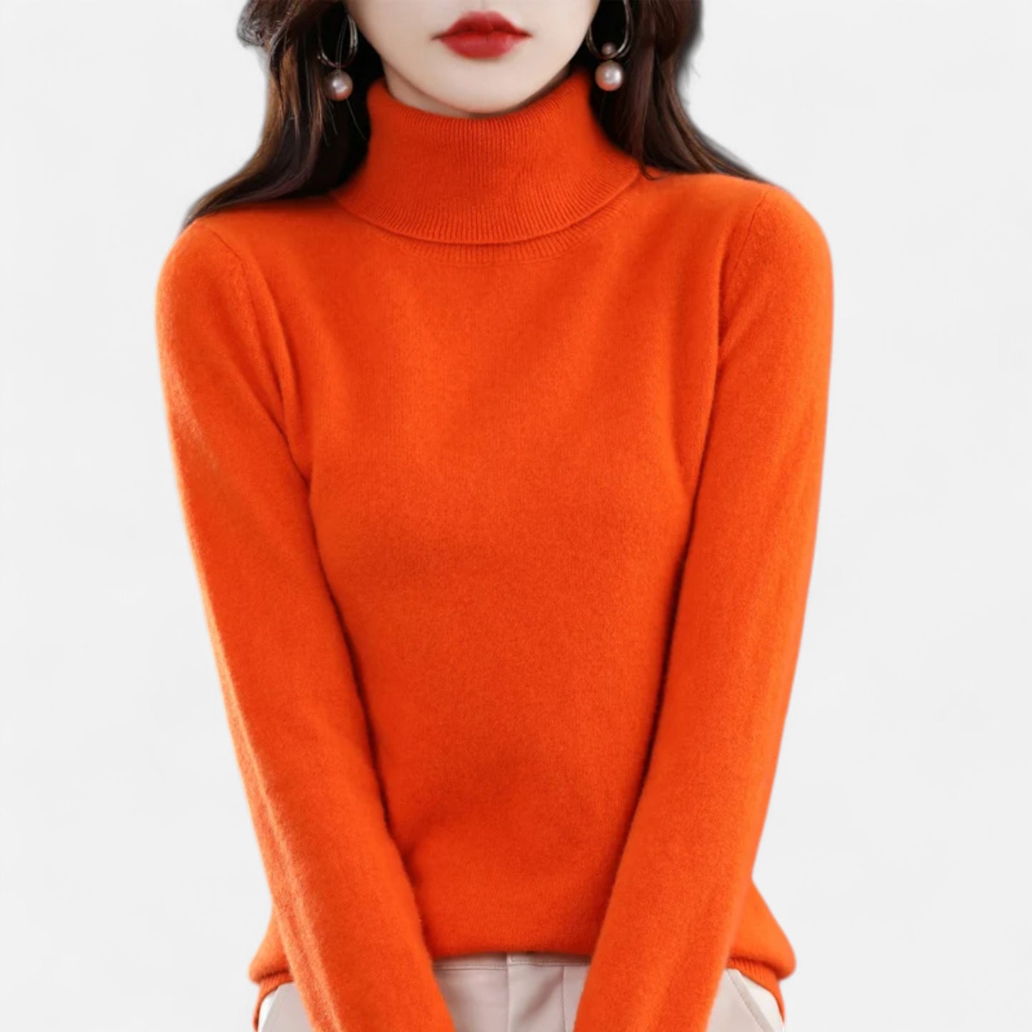 La Cartiera | Women’s Merino Wool Turtleneck Sweater
