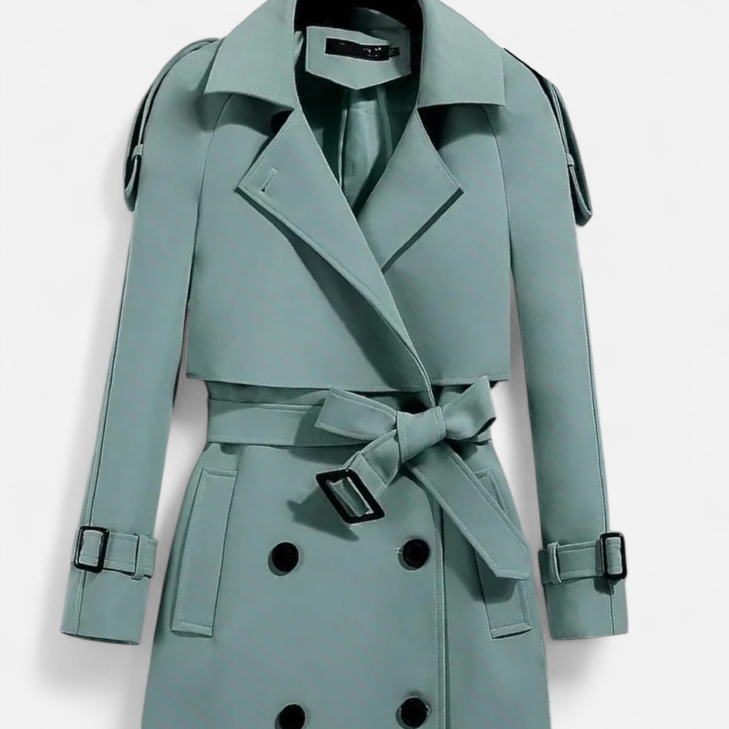 La Cartiera | Women’s Double-Breasted Belted Trench Coat