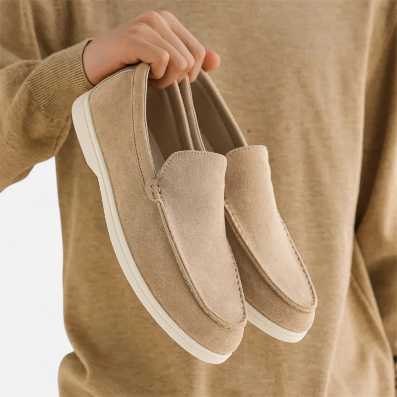 La Cartiera | Lightweight Suede Loafers – British Riviera Style