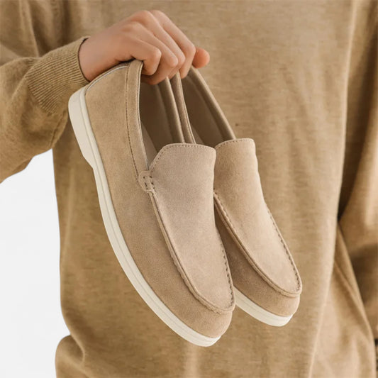 La Cartiera | Lightweight Suede Loafers – British Riviera Style