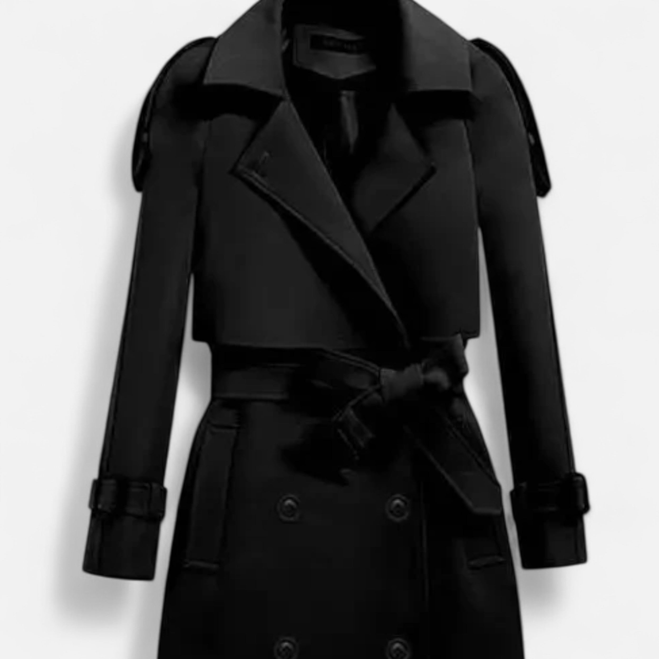 La Cartiera | Women’s Double-Breasted Belted Trench Coat