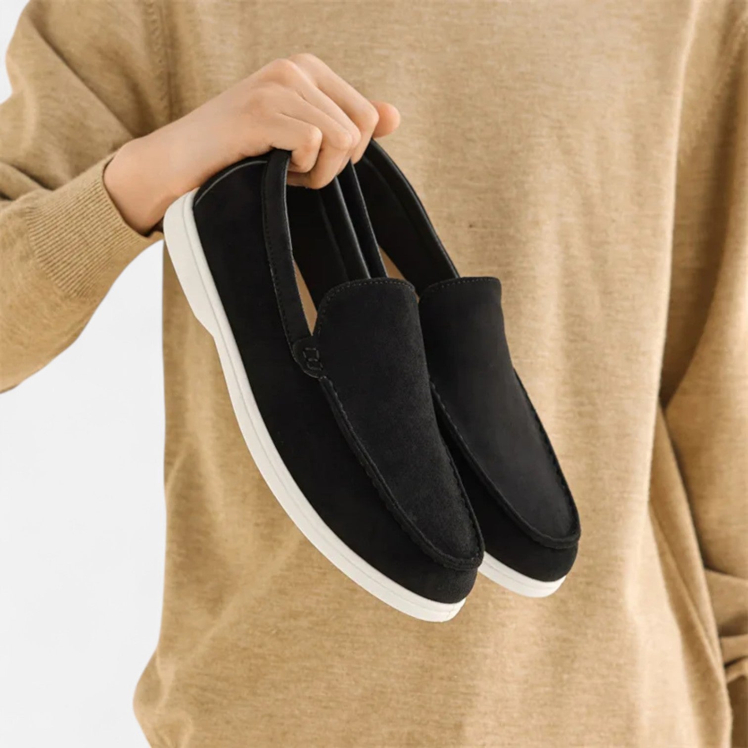 La Cartiera | Lightweight Suede Loafers – British Riviera Style