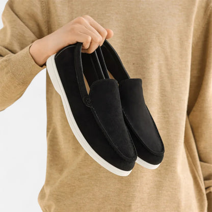 La Cartiera | Lightweight Suede Loafers – British Riviera Style