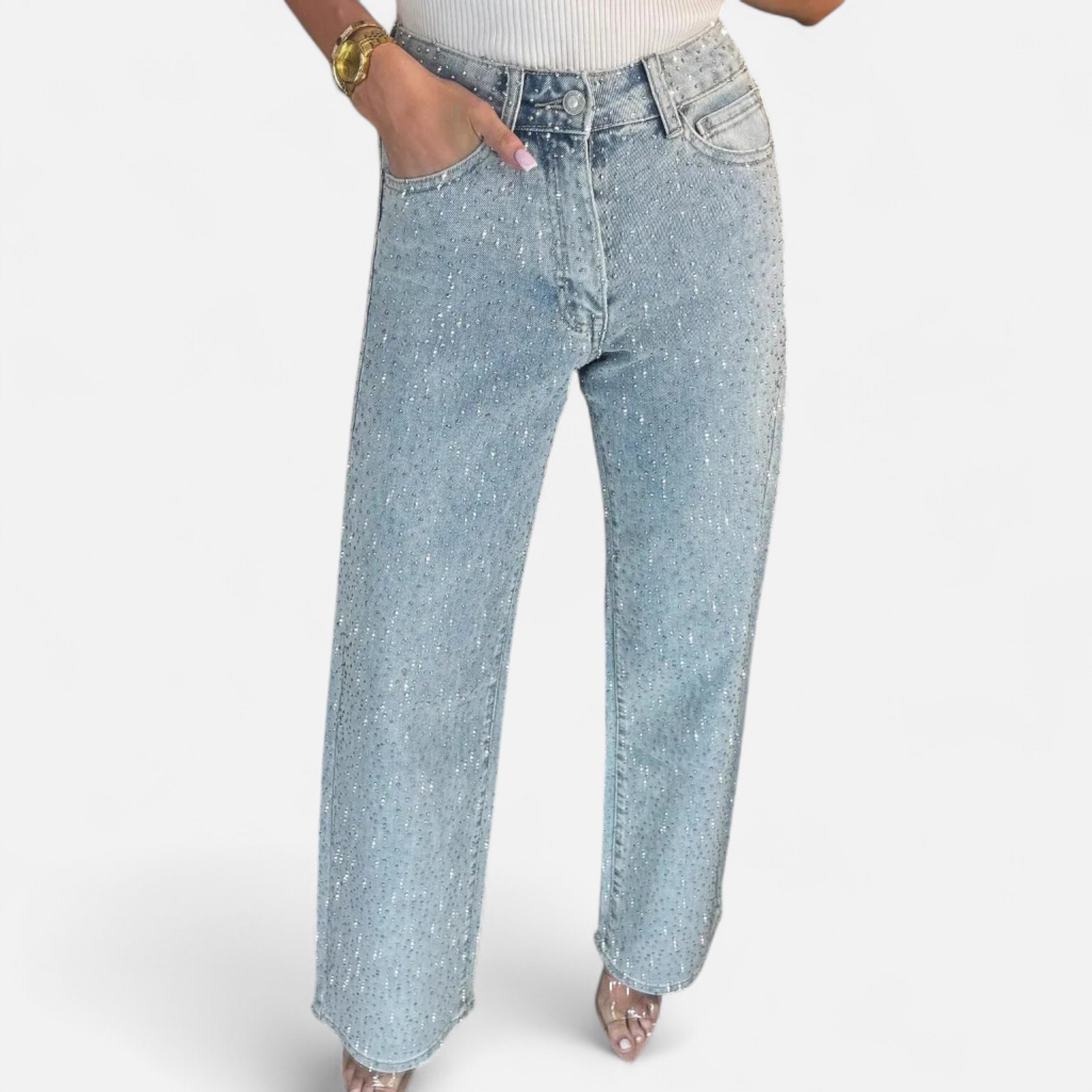 La Cartiera | Women’s Vintage High-Waist Straight Jeans