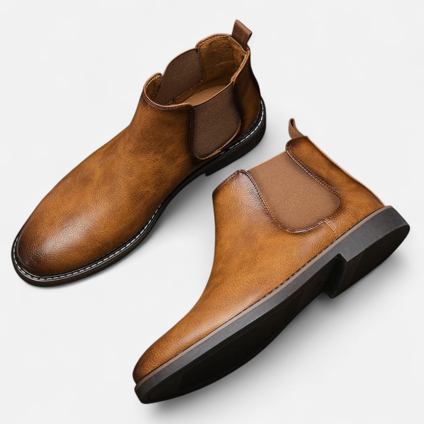 La Cartiera | Men's Classic Leather Chelsea Boots
