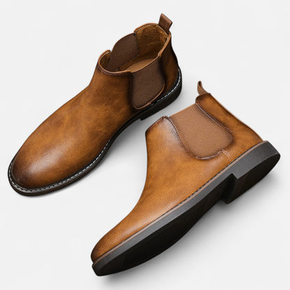 La Cartiera | Men's Classic Leather Chelsea Boots