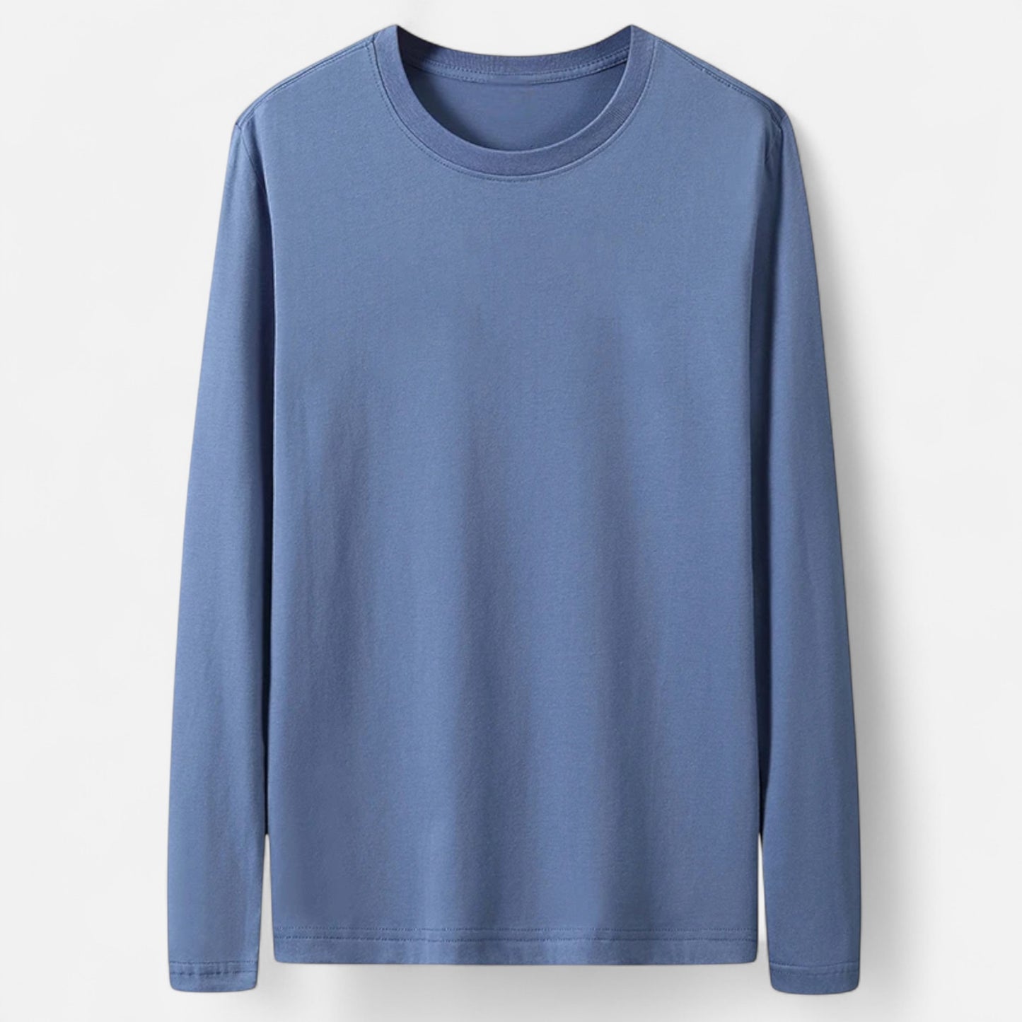 La Cartiera | Men’s Slim Fit Long-Sleeve Cotton Tee