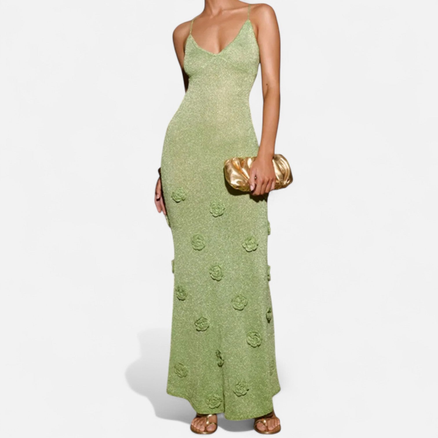La Cartiera | Knitted Camisole Prom Dress