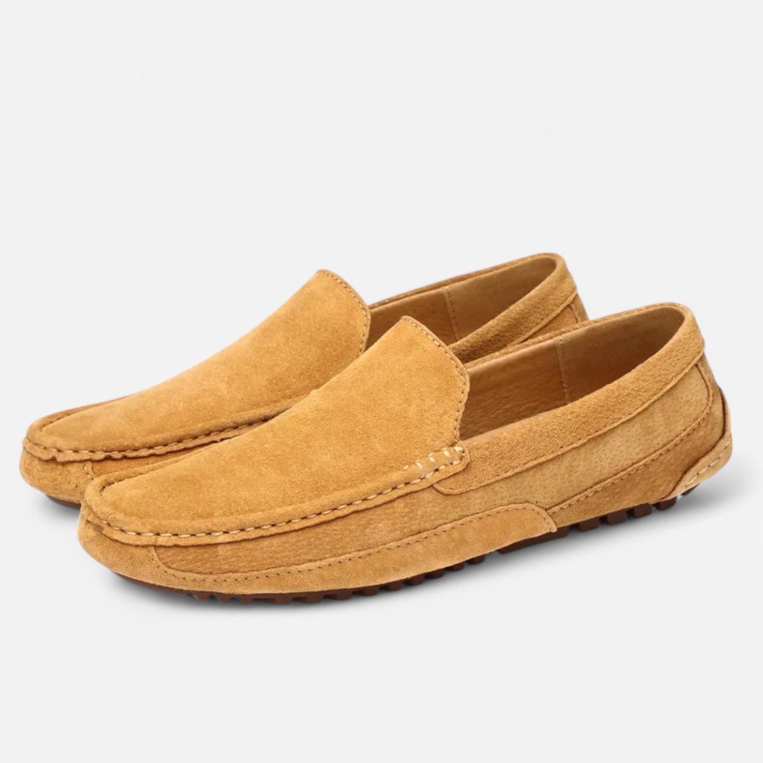 La Cartiera | Classic Suede Slip-On Loafers