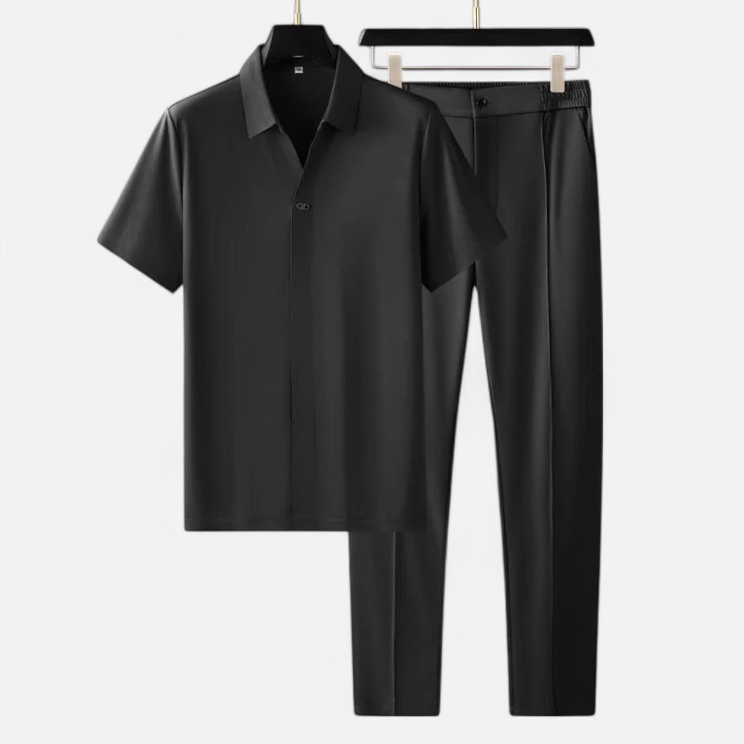 La Cartiera | Ice Silk Two-Piece Casual Set