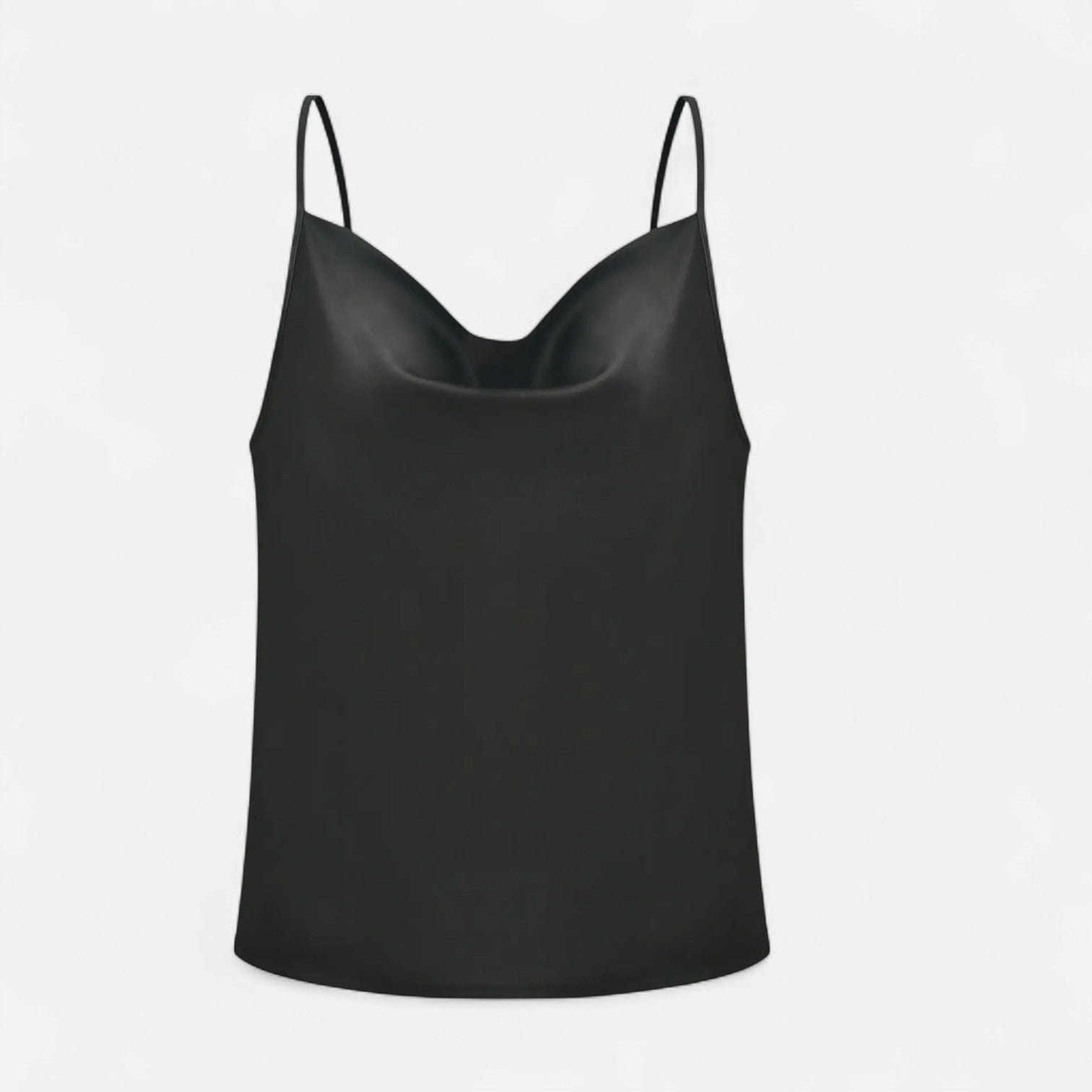 La Cartiera | Silk-Like Satin Vest Top