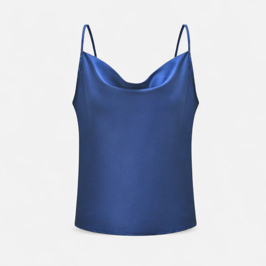 La Cartiera | Silk-Like Satin Vest Top