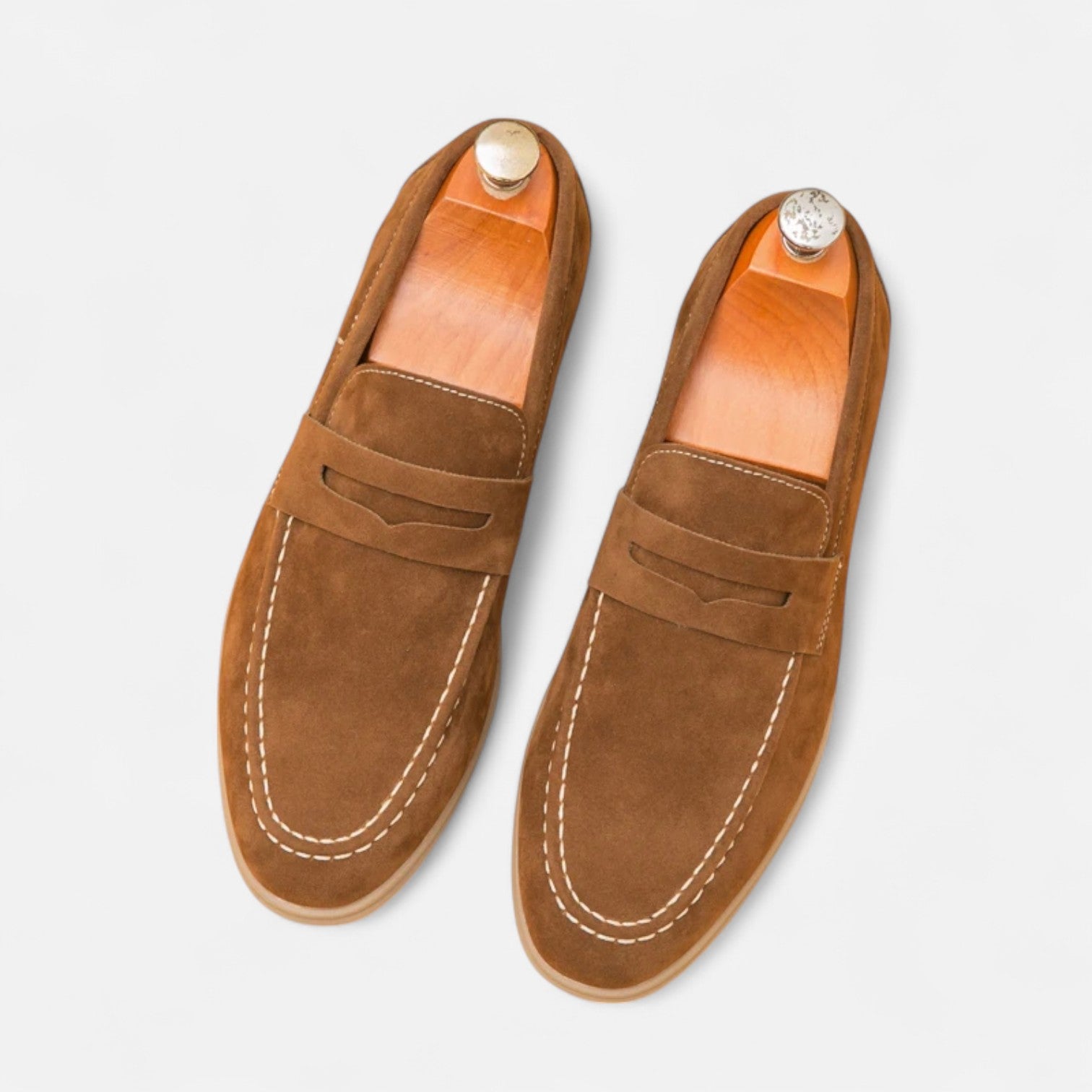 La Cartiera | Retro Suede Leather Loafers