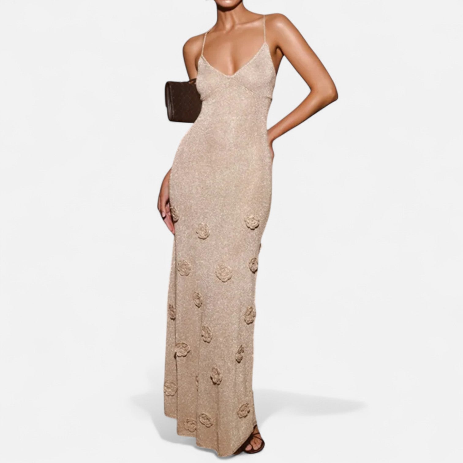La Cartiera | Knitted Camisole Prom Dress