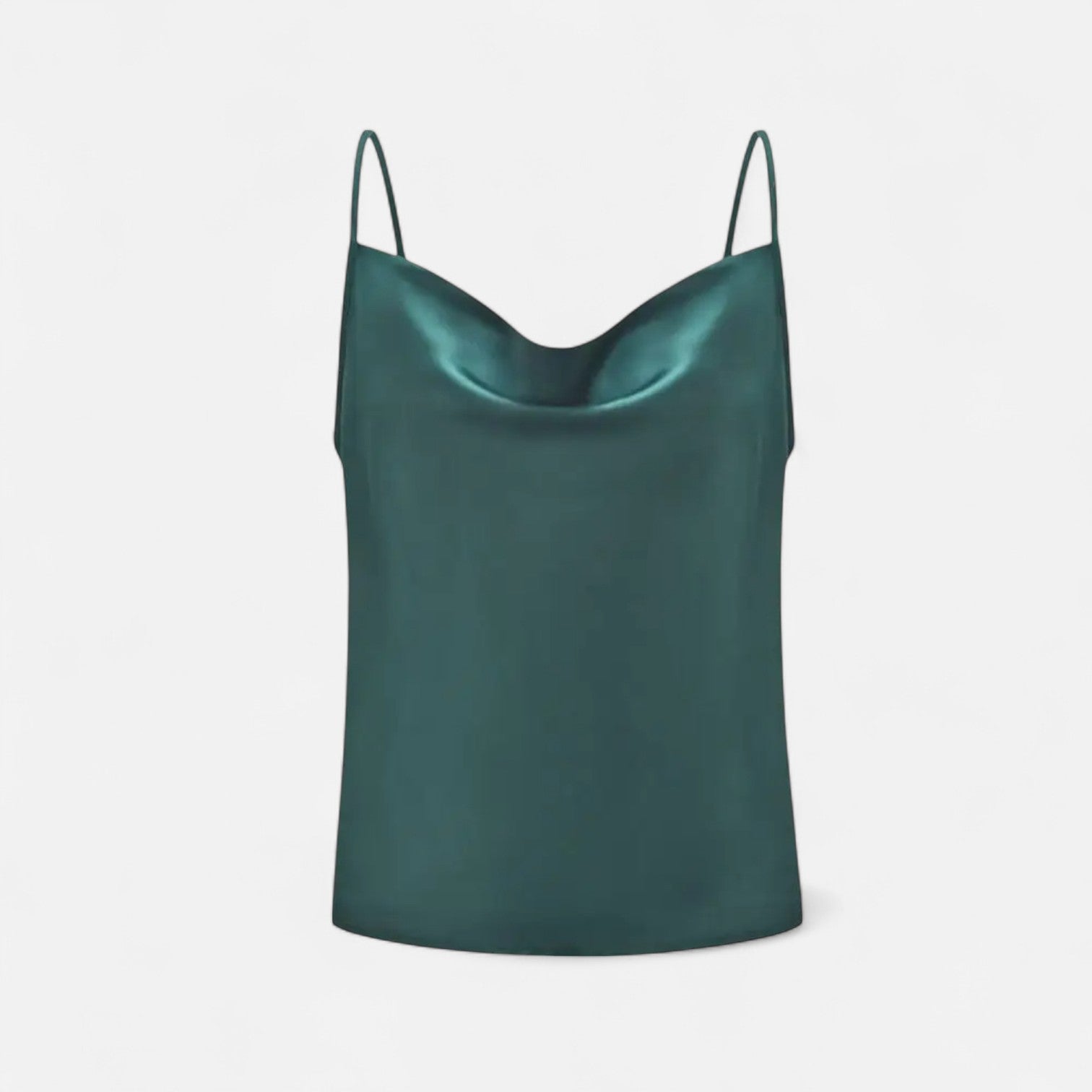 La Cartiera | Silk-Like Satin Vest Top