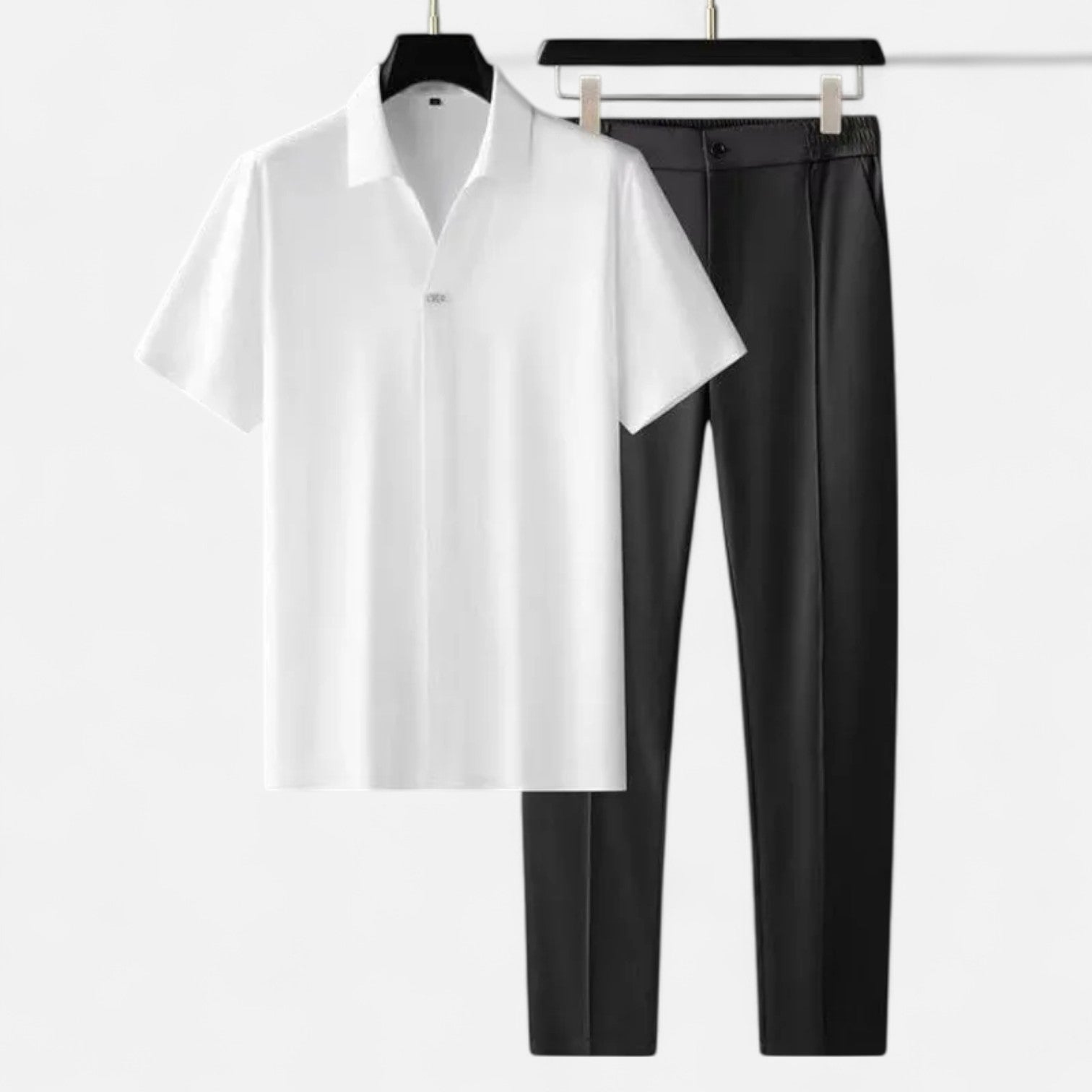 La Cartiera | Ice Silk Two-Piece Casual Set