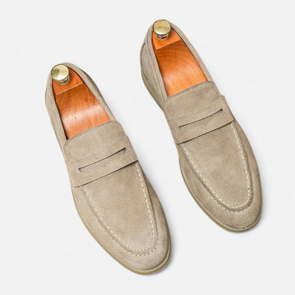 La Cartiera | Retro Suede Leather Loafers