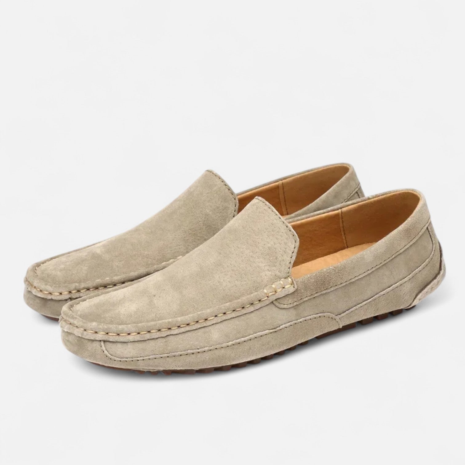 La Cartiera | Classic Suede Slip-On Loafers