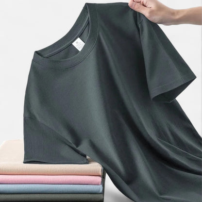 La Cartiera | Classic Round Neck Cotton T-Shirt