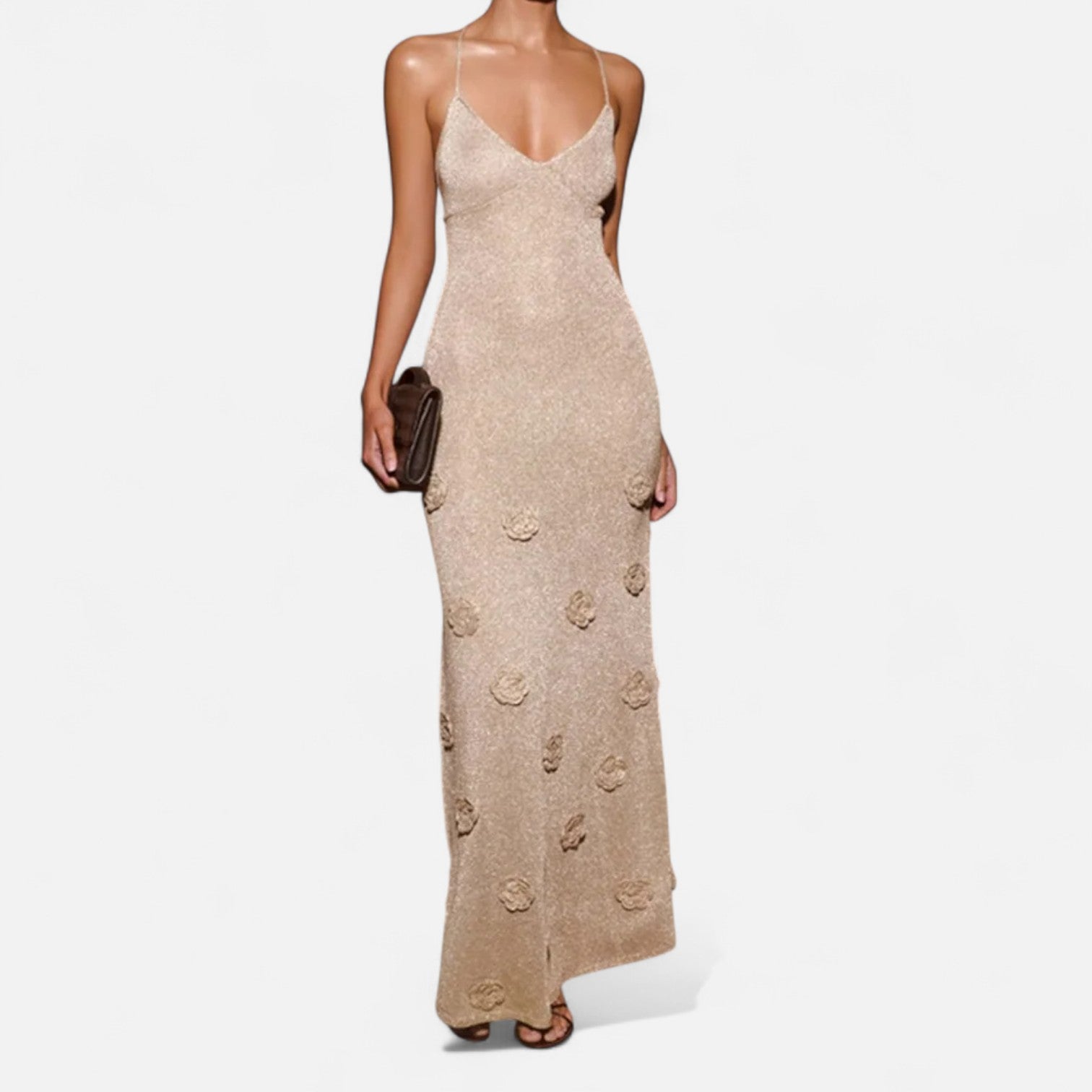 La Cartiera | Knitted Camisole Prom Dress