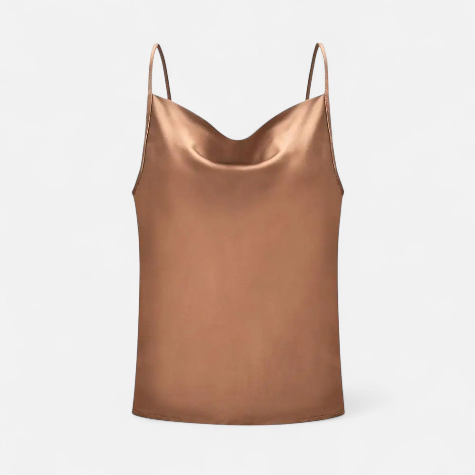 La Cartiera | Silk-Like Satin Vest Top