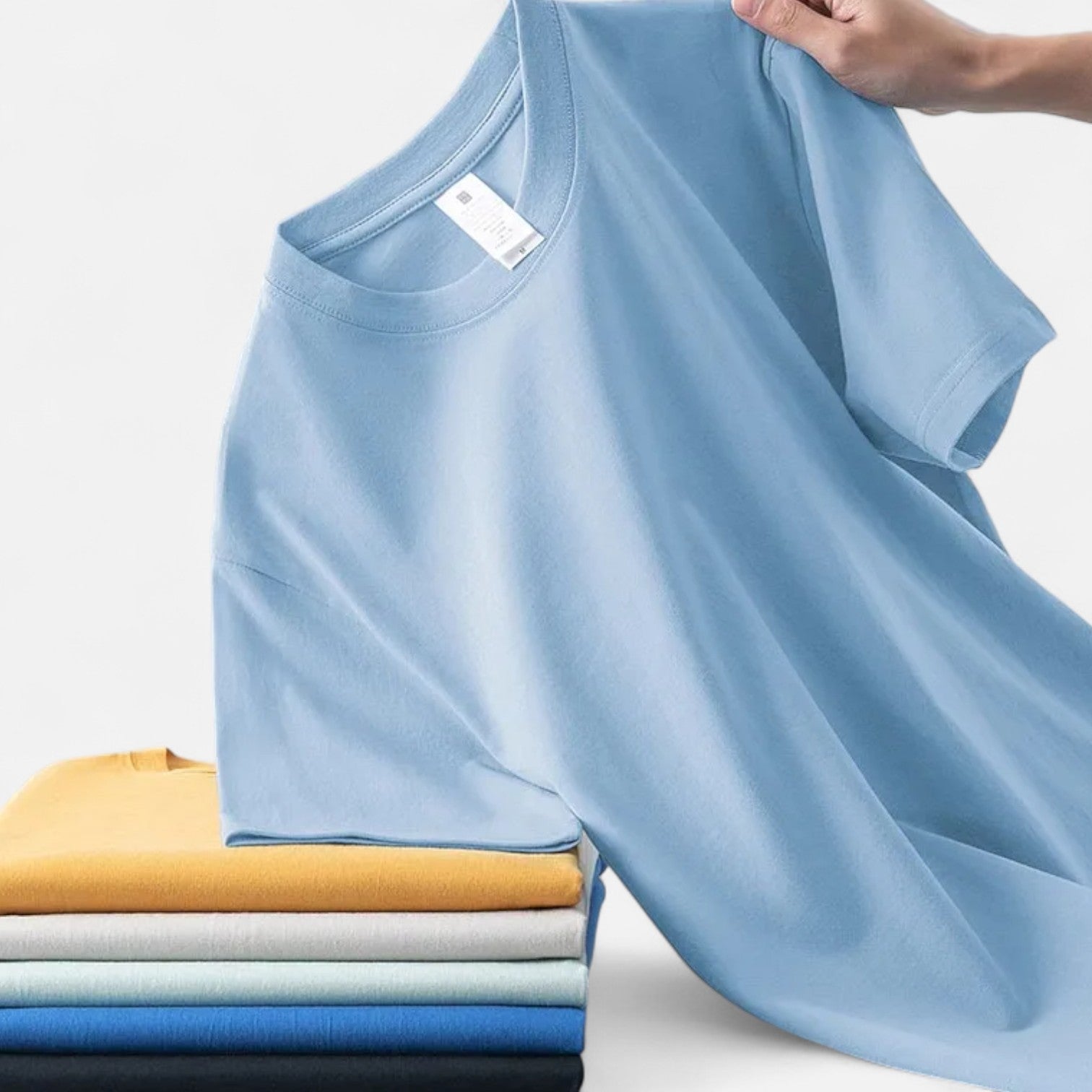 La Cartiera | Classic Round Neck Cotton T-Shirt