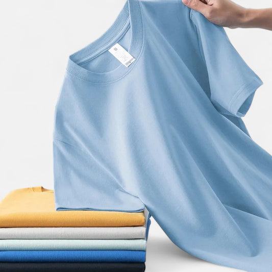La Cartiera | Classic Round Neck Cotton T-Shirt