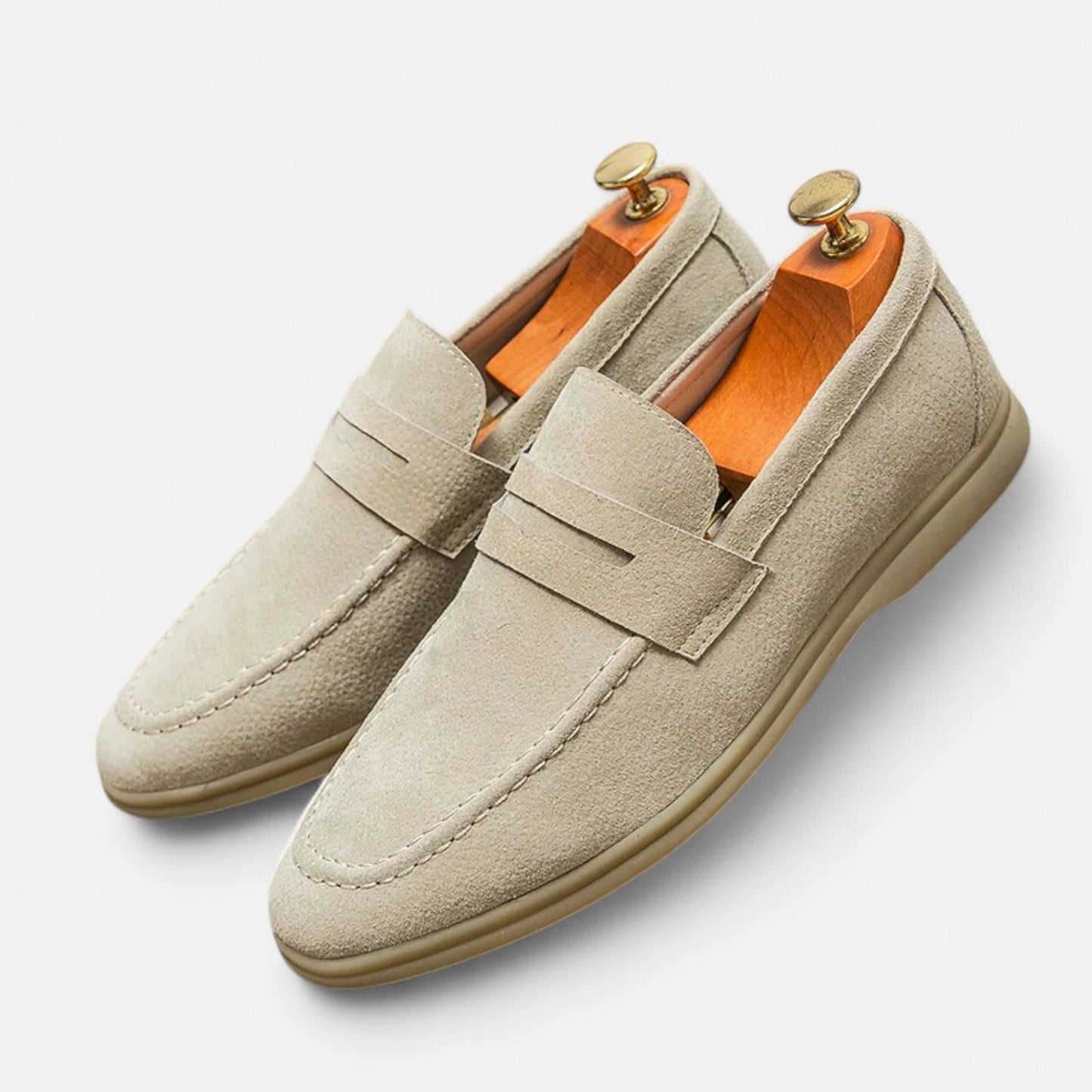 La Cartiera | Retro Suede Leather Loafers