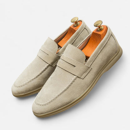 La Cartiera | Retro Suede Leather Loafers