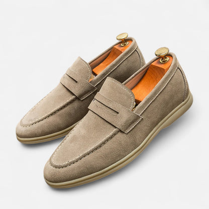 La Cartiera | Retro Suede Leather Loafers