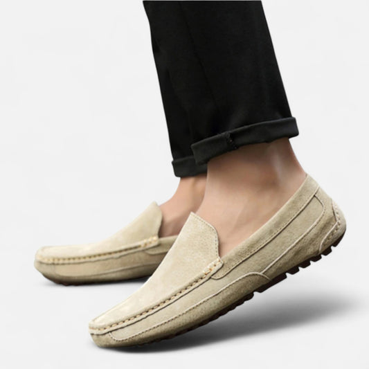 La Cartiera | Classic Suede Slip-On Loafers