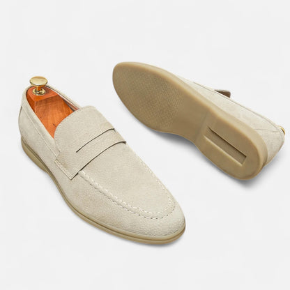 La Cartiera | Retro Suede Leather Loafers