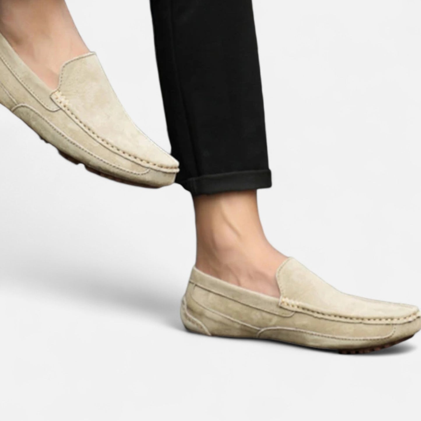 La Cartiera | Classic Suede Slip-On Loafers