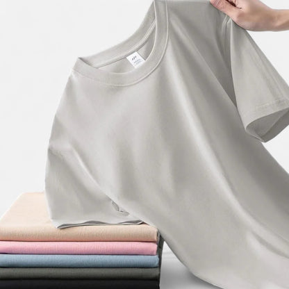 La Cartiera | Classic Round Neck Cotton T-Shirt