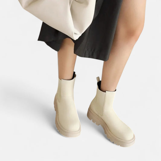 La Cartiera | Women’s Velvet-Lined Mid-Calf Platform Boots