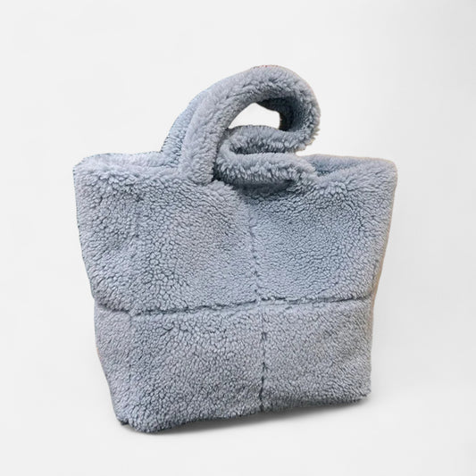 La Cartiera | Women’s Lambswool Plush Tote Bag