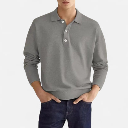La Cartiera | Men’s Long-Sleeve Polo Shirt