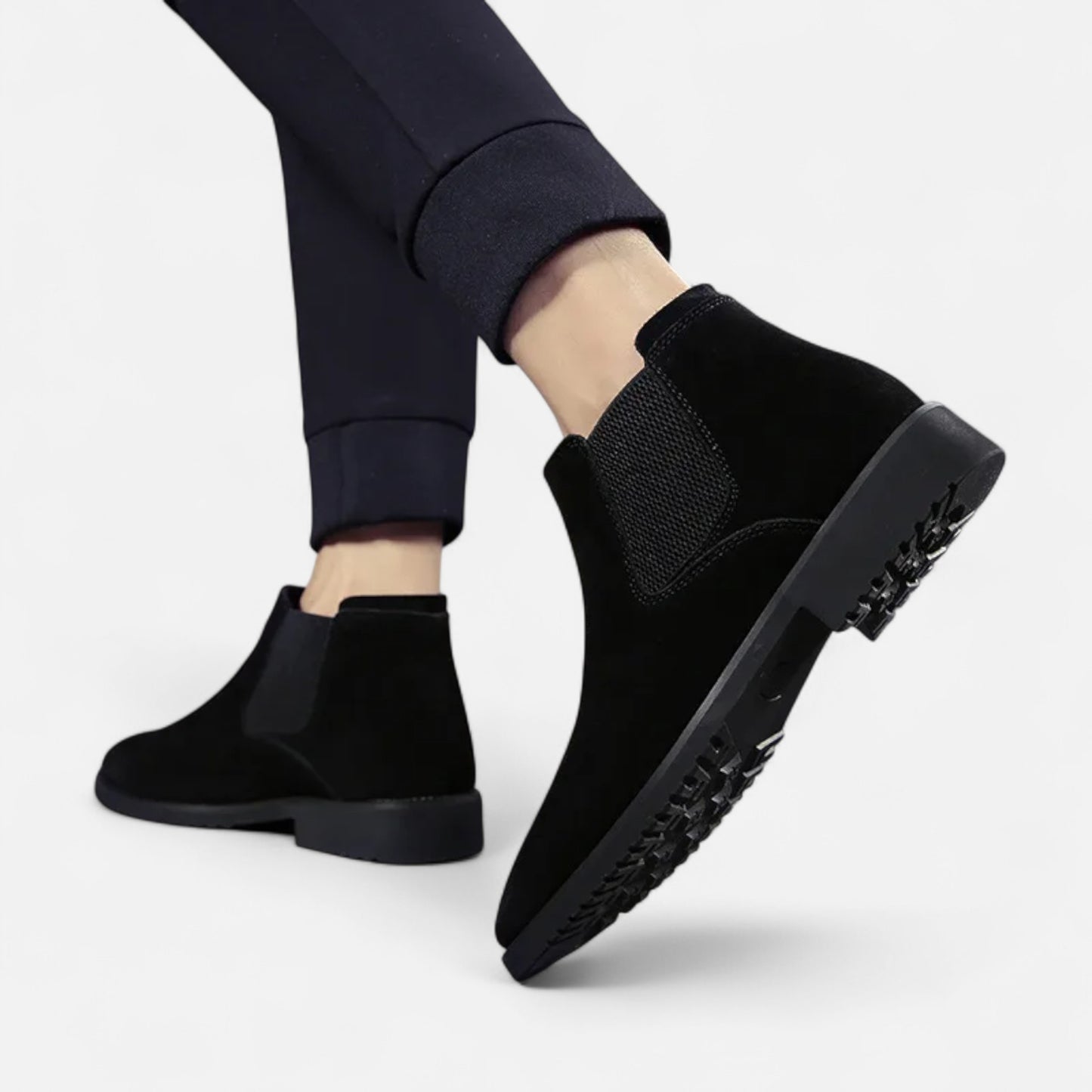 La Cartiera | Men’s High-Top Leather Chelsea Martin Boots