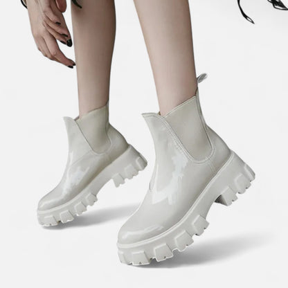 La Cartiera | Women’s Cowhide Thick-Soled Platform Boots