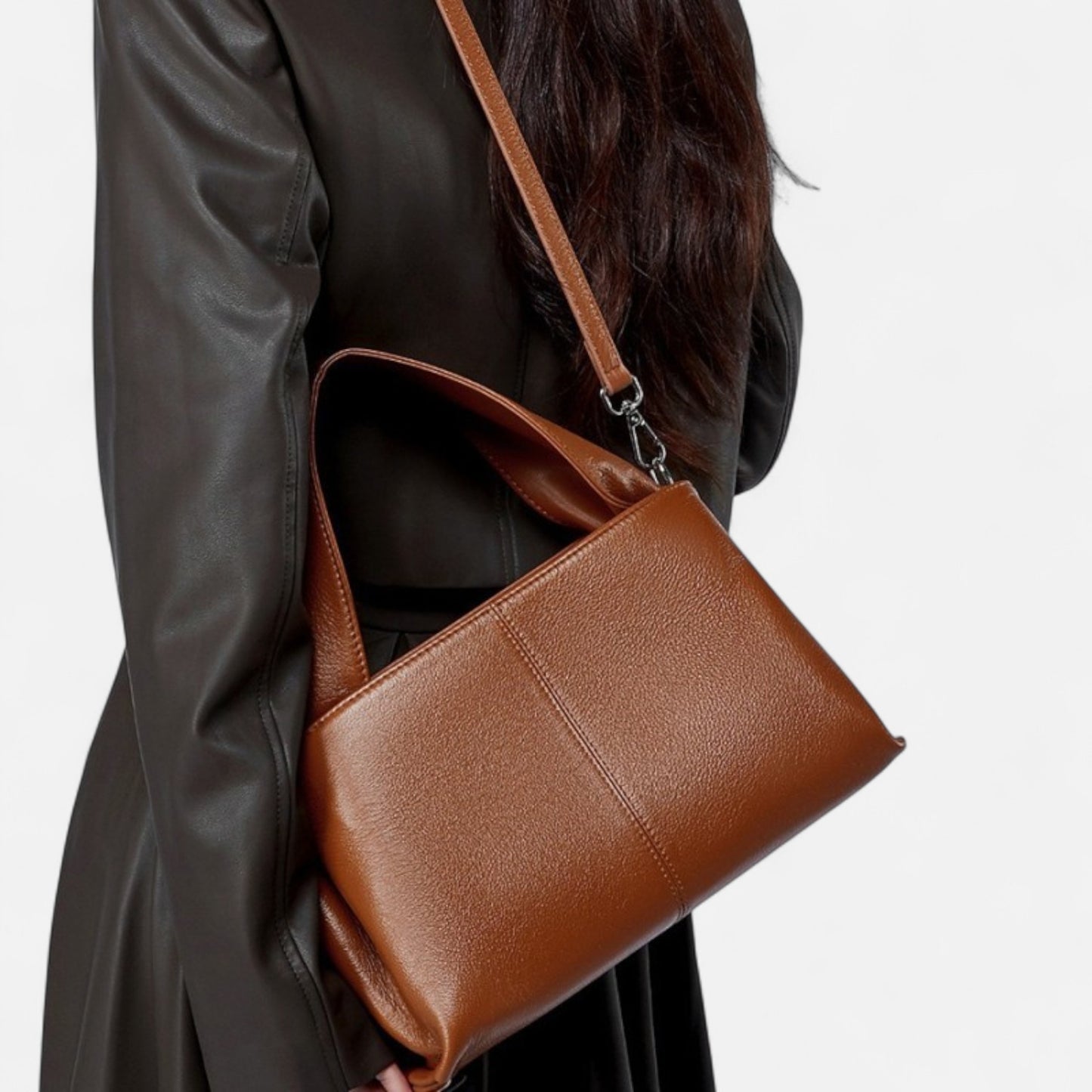 La Cartiera | Women’s Retro Cowhide Messenger Bag