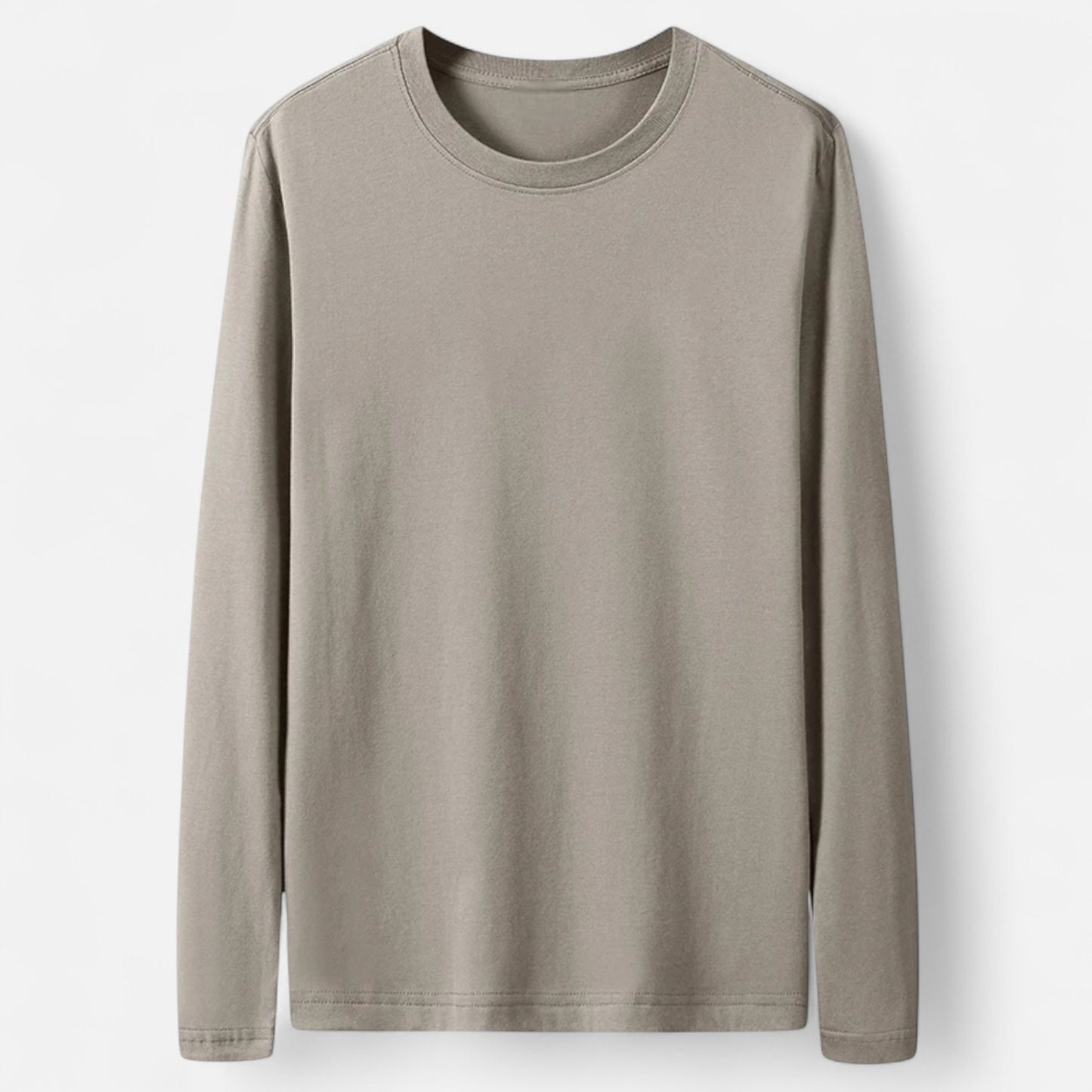 La Cartiera | Men’s Slim Fit Long-Sleeve Cotton Tee