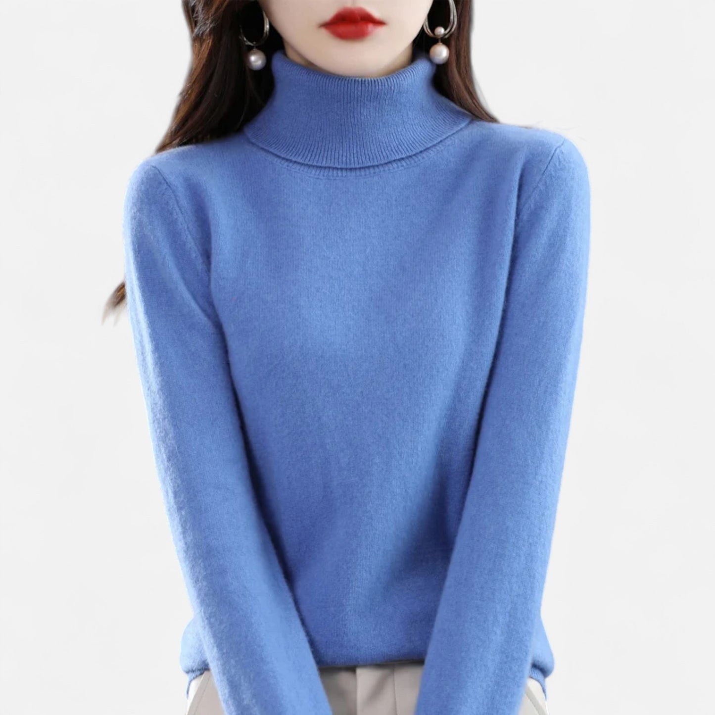 La Cartiera | Women’s Merino Wool Turtleneck Sweater