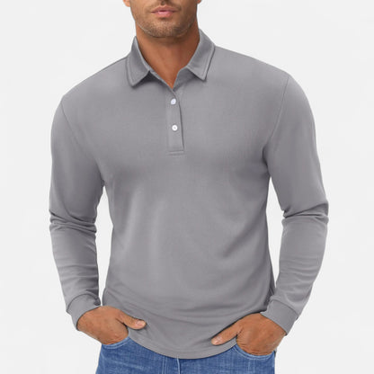 La Cartiera | Men’s Long-Sleeve Quick-Dry Polo Shirt