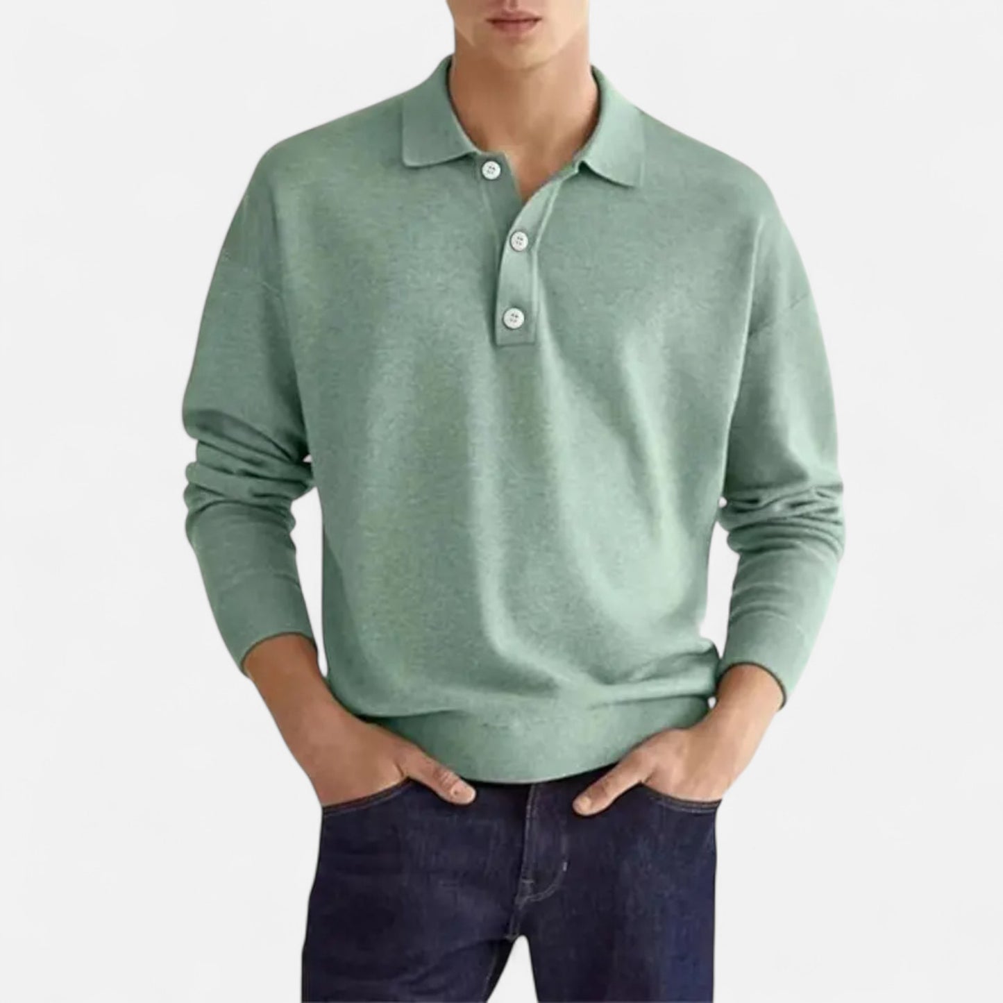 La Cartiera | Men’s Long-Sleeve Polo Shirt