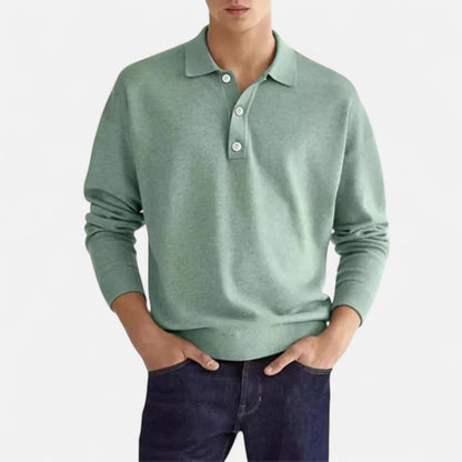 La Cartiera | Men’s Long-Sleeve Polo Shirt