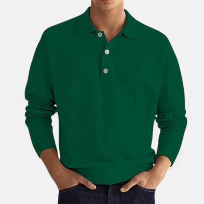 La Cartiera | Men’s Long-Sleeve Polo Shirt