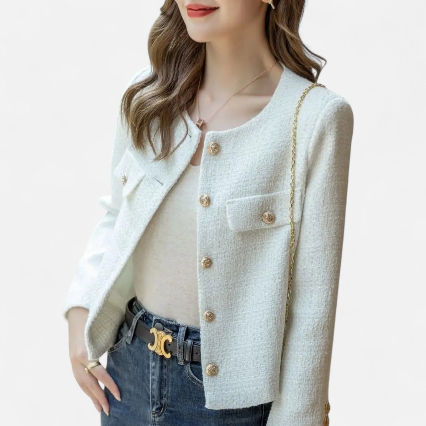 La Cartiera | Women’s Wool Tweed Short Coat