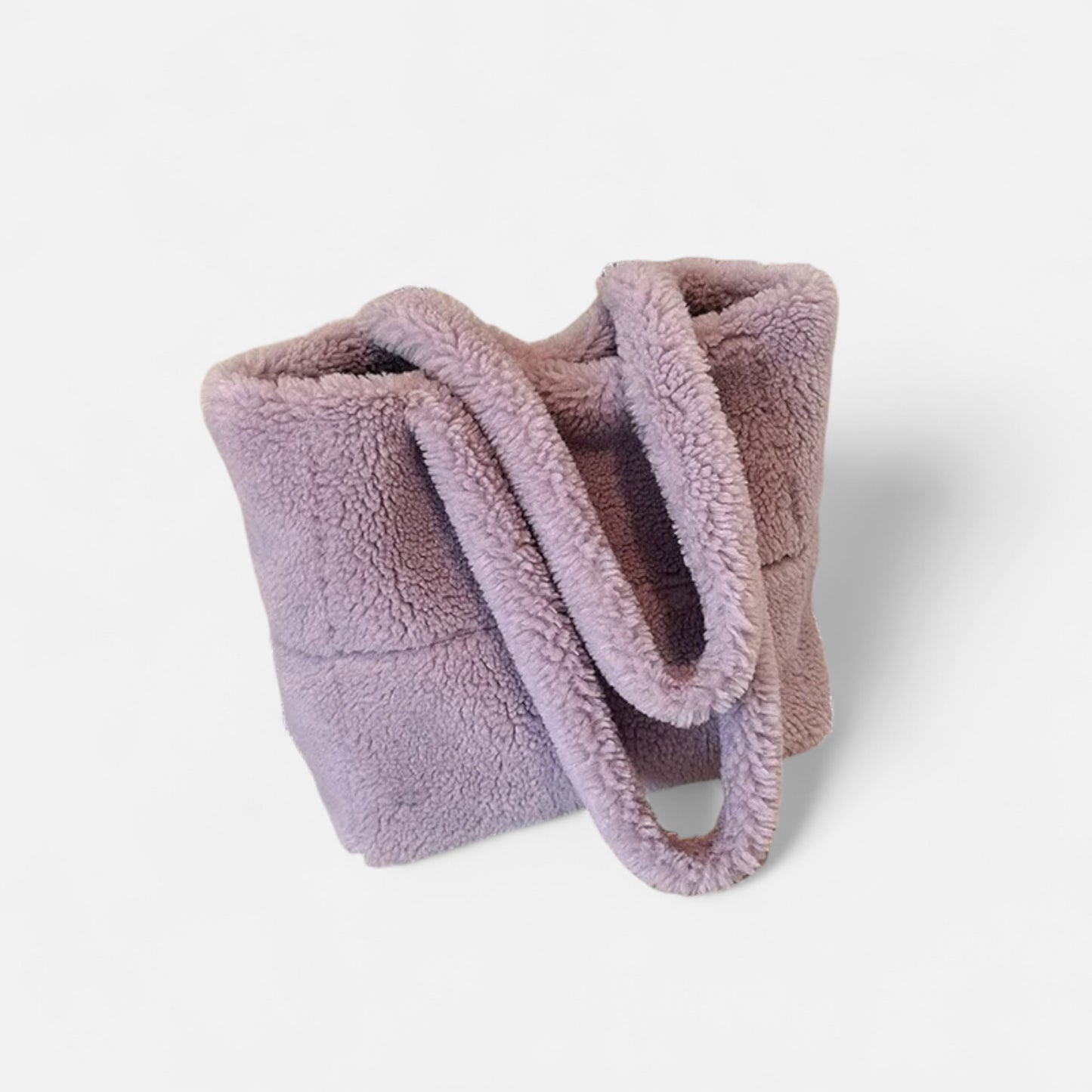 La Cartiera | Women’s Lambswool Plush Tote Bag